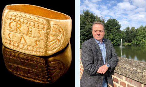 Römischer Goldschmuck mit Inschriften