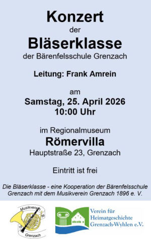 Konzert der Bläserklasse