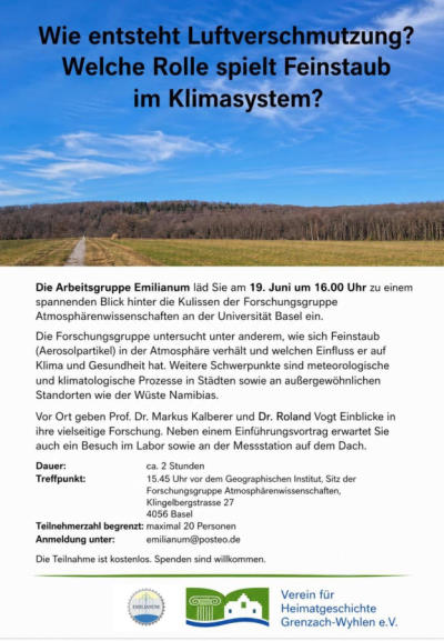 Forschungsgruppe Atmosphärenwissenschaften