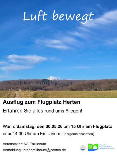 Ausflug zum Flugplatz Herten